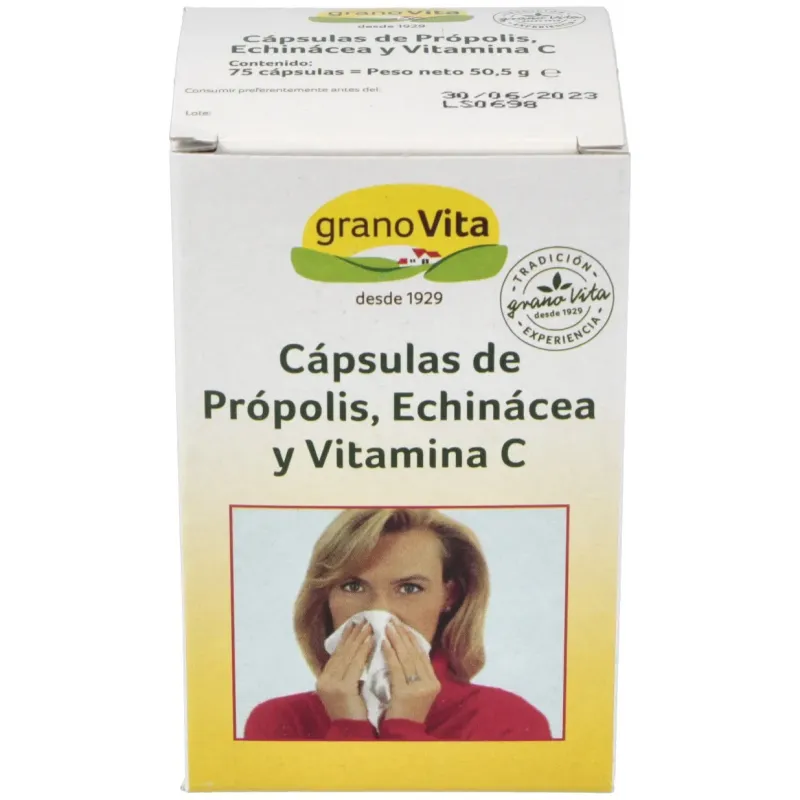 Granovita Propolis Complex 75 cápsulas | Farmacia Barata