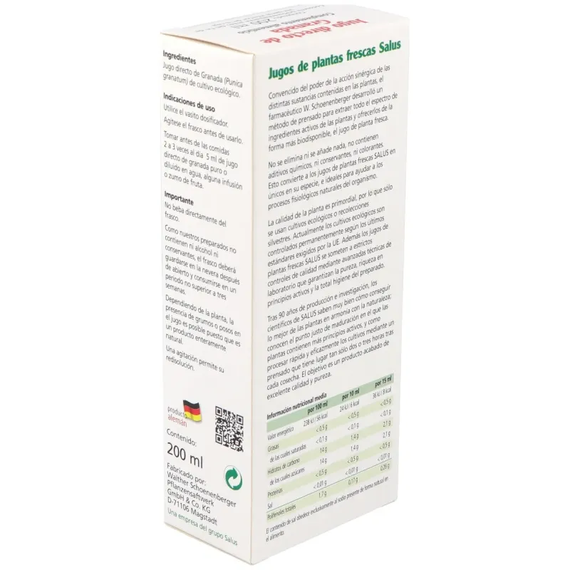 Jugo de Granada Salus | Farmacia Barata