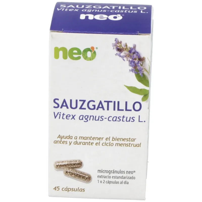 Neo Sauzgatillo 45 cápsulas | Farmacia Barata Neo Sauzgatillo 45 cápsulas | Farmacia Barata