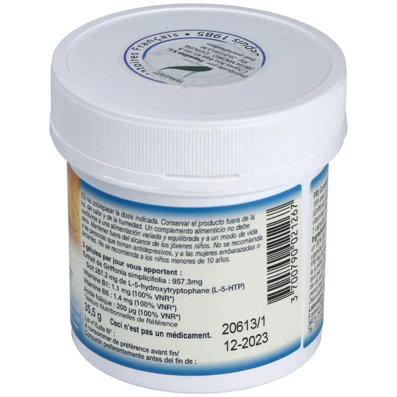 Fenioux Griffonia 90 cápsulas | Farmacia Barata Fenioux Griffonia 90 cápsulas | Farmacia Barata