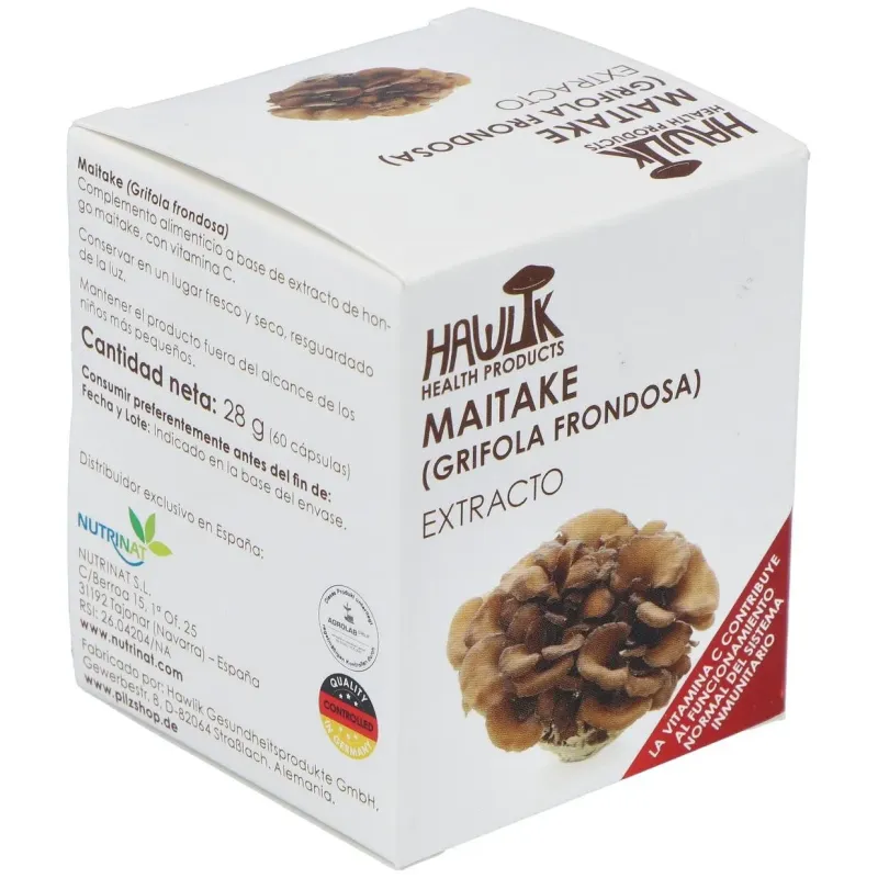 Hawlik Maitake Extracto Puro 60 cápsulas | Farmacia Barata Hawlik Maitake Extracto Puro 60 cápsulas | Farmacia Barata