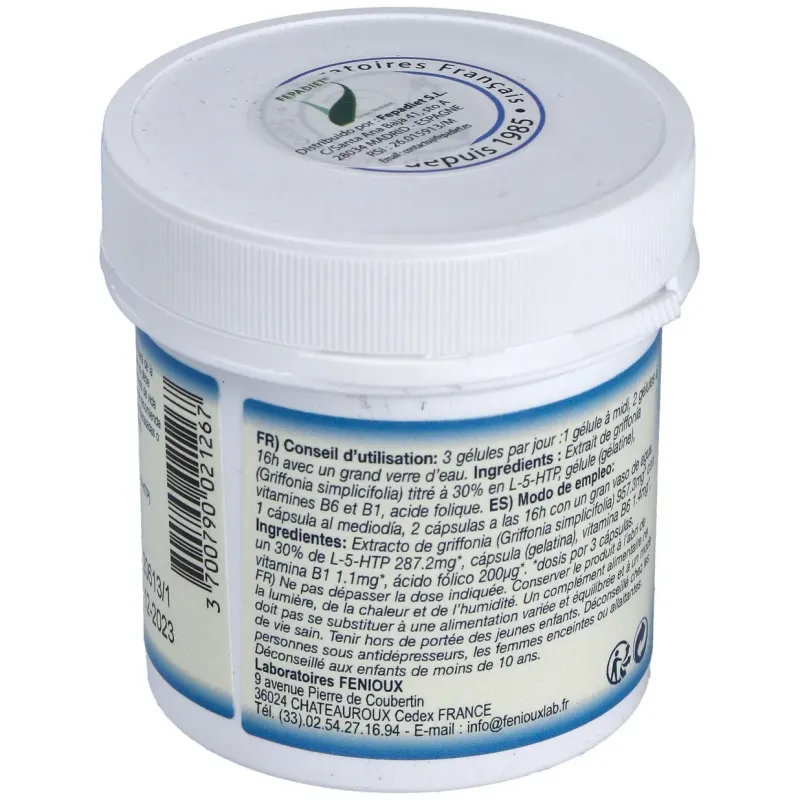 Fenioux Griffonia 90 cápsulas | Farmacia Barata Fenioux Griffonia 90 cápsulas | Farmacia Barata