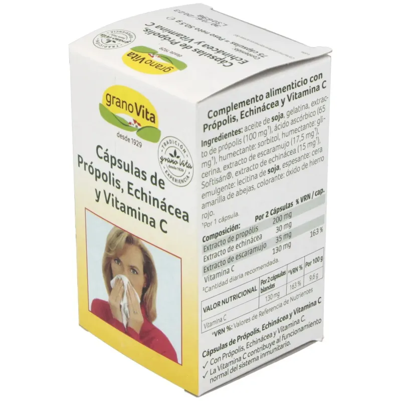 Granovita Propolis Complex 75 cápsulas | Farmacia Barata