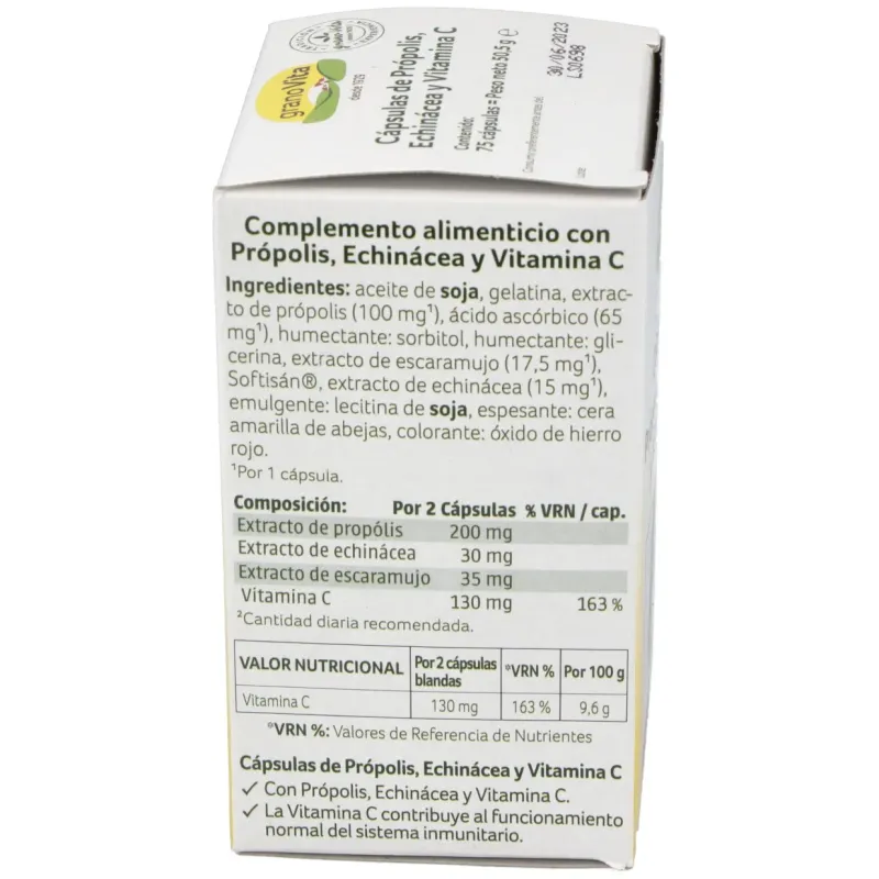 Granovita Propolis Complex 75 cápsulas | Farmacia Barata