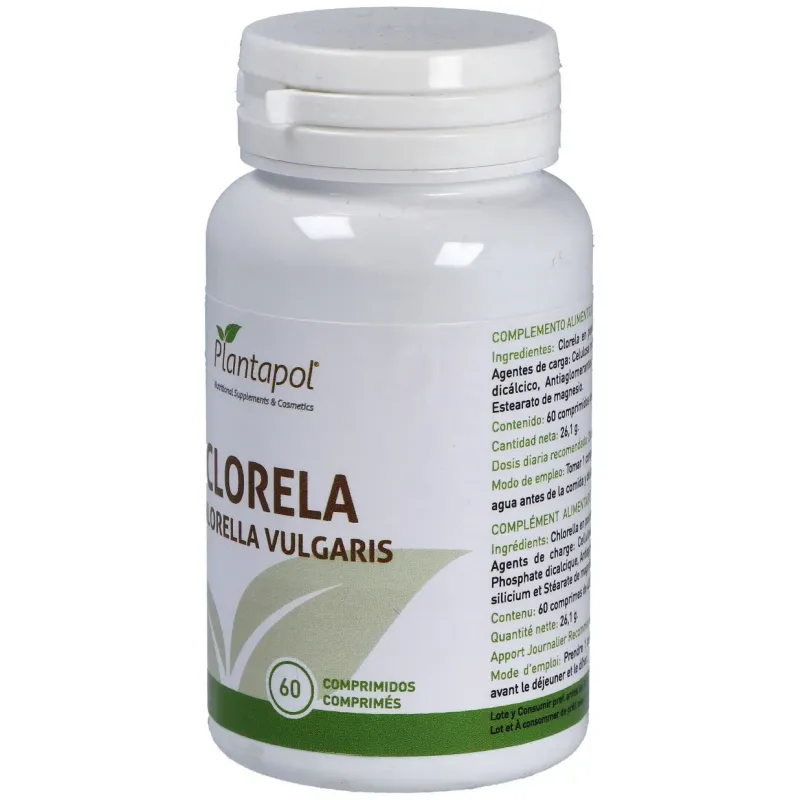 Plantapol Clorela 435 mg 60 comprimidos | Farmacia Barata Plantapol Clorela 435 mg 60 comprimidos | Farmacia Barata