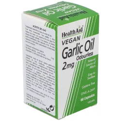 Health Aid Aceite de Ajo 2 mg 60 Cápsulas | Farmacia Barata