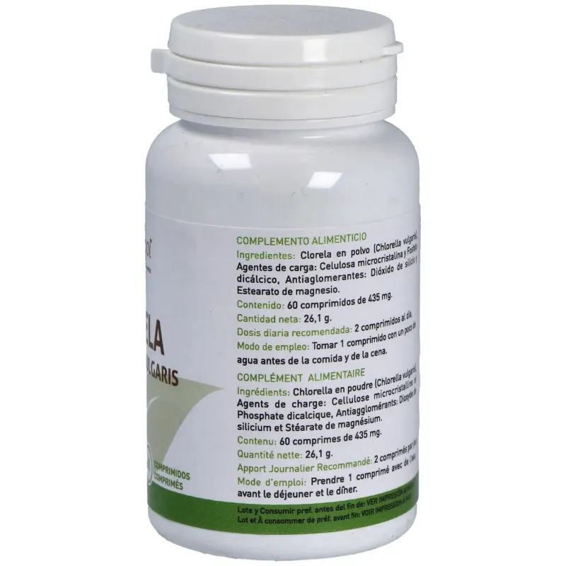 Plantapol Clorela 435 mg 60 comprimidos | Farmacia Barata Plantapol Clorela 435 mg 60 comprimidos | Farmacia Barata