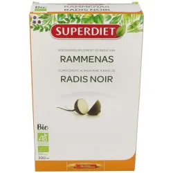 Superdiet Rabanofit Rabano Negro Bio, 20 ampollas.