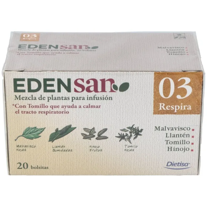 Edensan Respira 20 Infusiones | Farmacia Barata Edensan Respira 20 Infusiones | Farmacia Barata