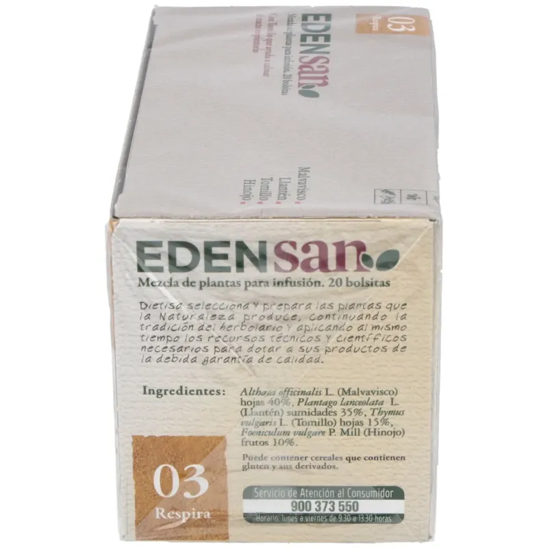 Edensan Respira 20 Infusiones | Farmacia Barata Edensan Respira 20 Infusiones | Farmacia Barata
