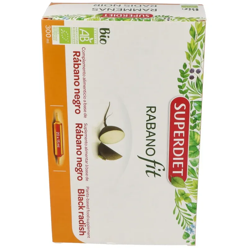 Superdiet Rabanofit Rabano Negro Bio | Farmacia Barata Superdiet Rabanofit Rabano Negro Bio | Farmacia Barata