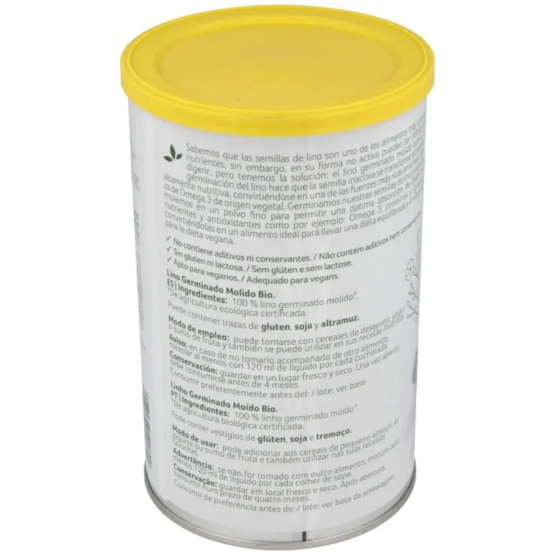 Granovita Lino Germinado Molido Bio 500 gr | Farmacia Barata Granovita Lino Germinado Molido Bio 500 gr | Farmacia Barata