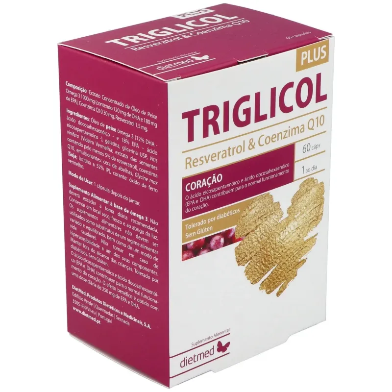 Dietmed Triglicol Plus 60 cápsulas | Farmacia Barata