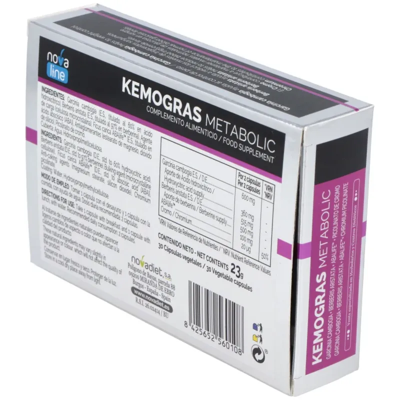 Kemogras Metabolic 30 Cápsulas | Farmacia Barata Kemogras Metabolic 30 Cápsulas | Farmacia Barata