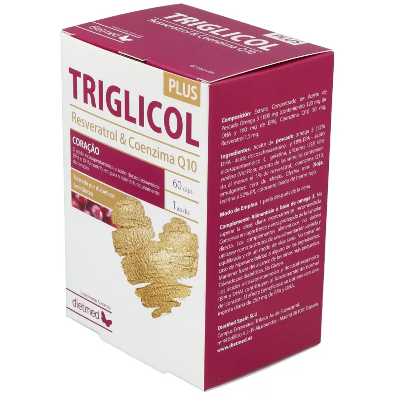 Dietmed Triglicol Plus 60 cápsulas | Farmacia Barata