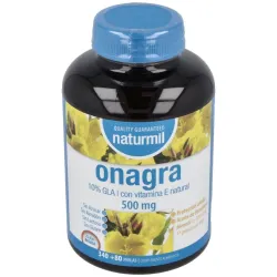 Naturmil Onagra con Vitamina E, 420 Perlas