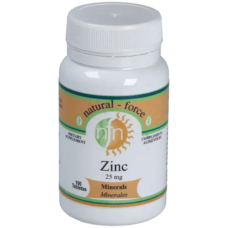 Nutri-Force Zinc 100 comprimidos | Farmacia Barata