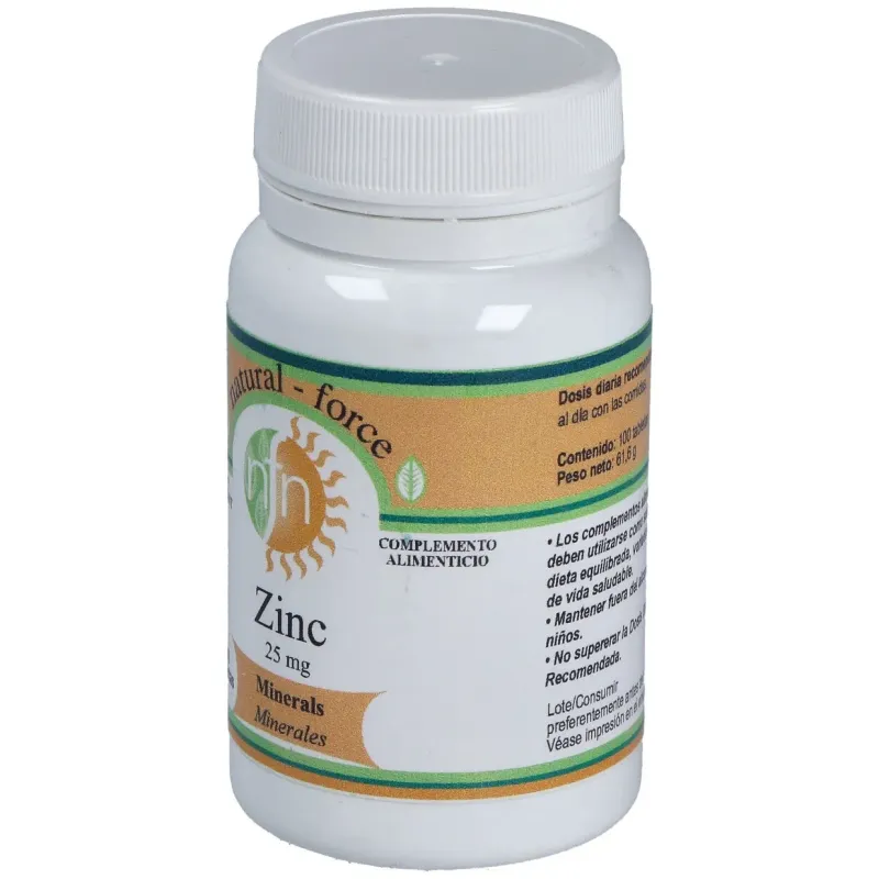 Nutri-Force Zinc 100 comprimidos | Farmacia Barata