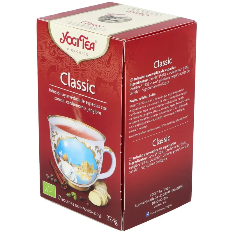 Yogi Tea Classic 17 bolsitas | Farmacia Barata