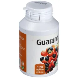 Guaraná 120 cápsulas 600 mg | Farmacia Barata