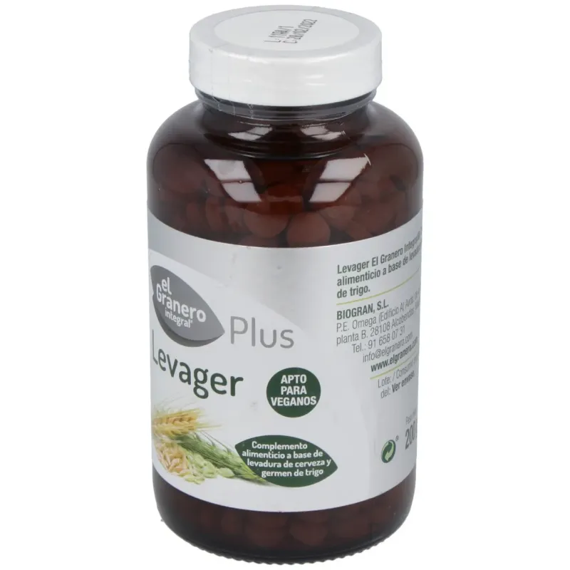 Levager Levadura de Cerveza y Germen de Trigo | Farmacia Barata Levager Levadura de Cerveza y Germen de Trigo | Farmacia Barata