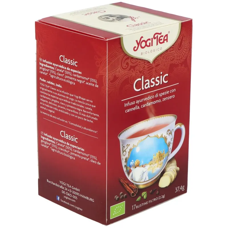 Yogi Tea Classic 17 bolsitas | Farmacia Barata