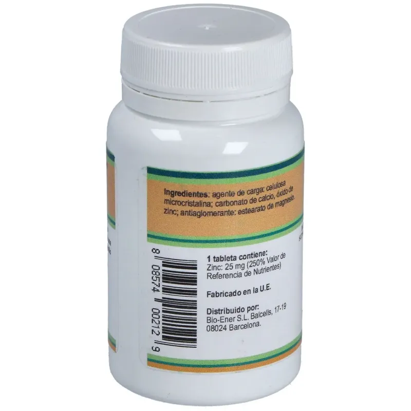 Nutri-Force Zinc 100 comprimidos | Farmacia Barata