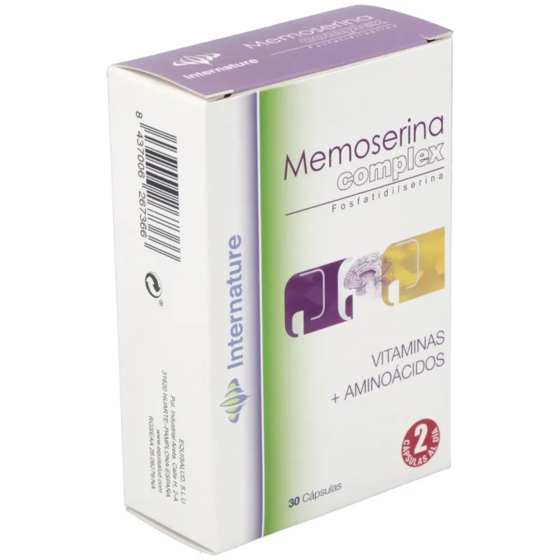 Memoserina Complex 30 Cápsulas | Farmacia Barata Memoserina Complex 30 Cápsulas | Farmacia Barata