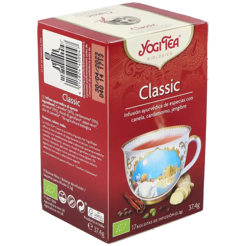 Yogi Tea Classic 17 bolsitas | Farmacia Barata