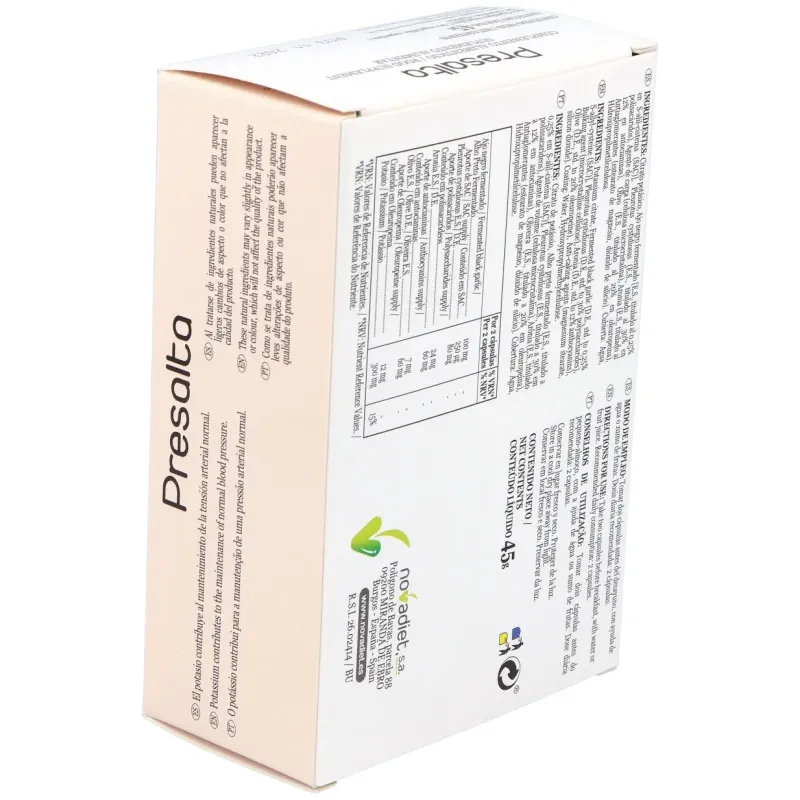 Novadiet Presalta 60 cápsulas | Farmacia Barata