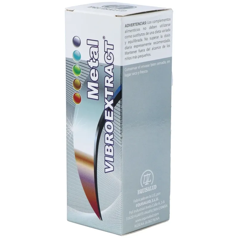 Vibroextract Metal 50 ml de Equisalud | Farmacia Barata Vibroextract Metal 50 ml de Equisalud | Farmacia Barata