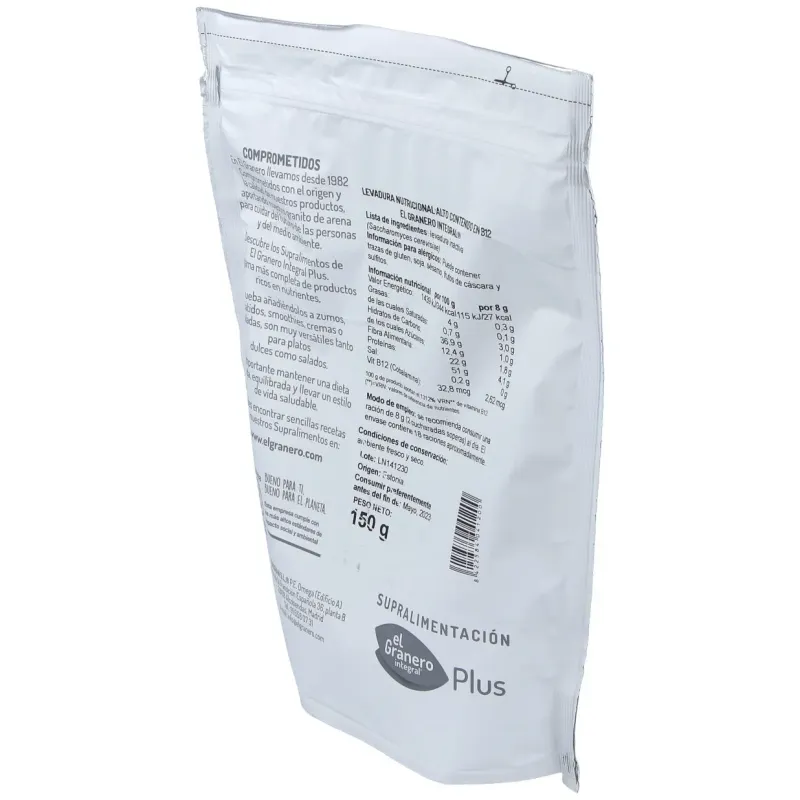 Levadura Nutricional B12 150g | Farmacia Barata