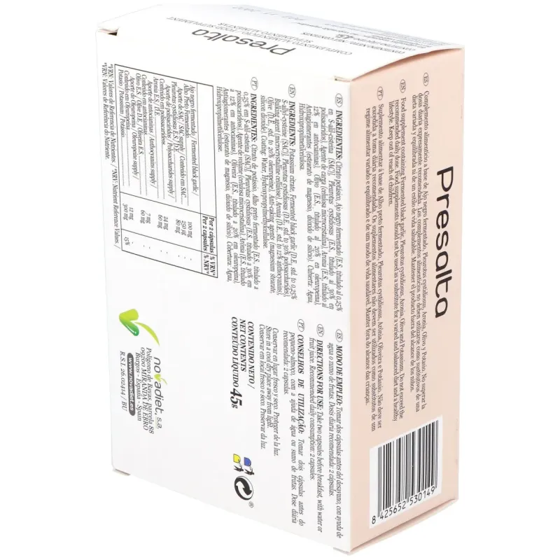 Novadiet Presalta 60 cápsulas | Farmacia Barata
