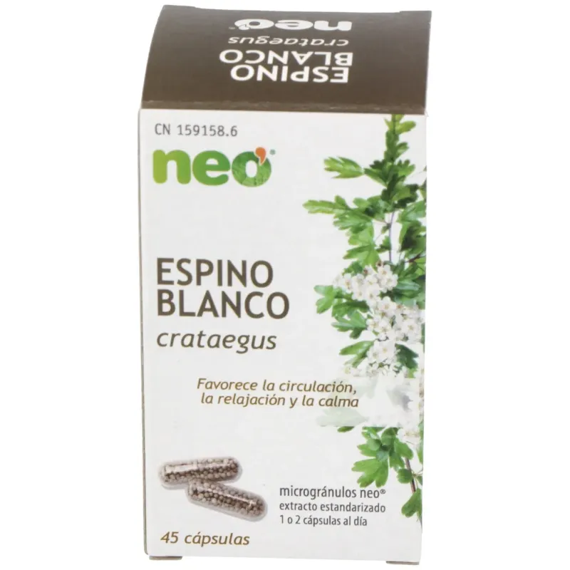 Espino Blanco Neo 45 cápsulas | Farmacia Barata Espino Blanco Neo 45 cápsulas | Farmacia Barata