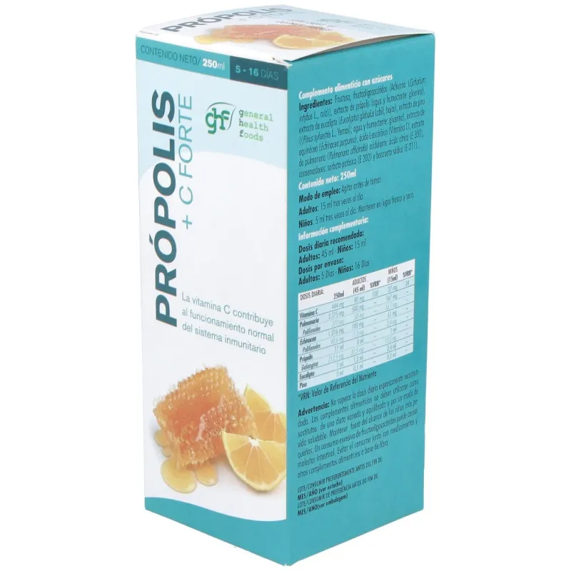 GHF Propoleo Vitamina C Jarabe 250 ml | Farmacia Barata GHF Propoleo Vitamina C Jarabe 250 ml | Farmacia Barata