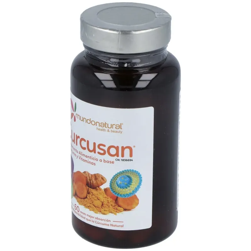 Mundo Natural Curcusan 60 Cápsulas | Farmacia Barata Mundo Natural Curcusan 60 Cápsulas | Farmacia Barata
