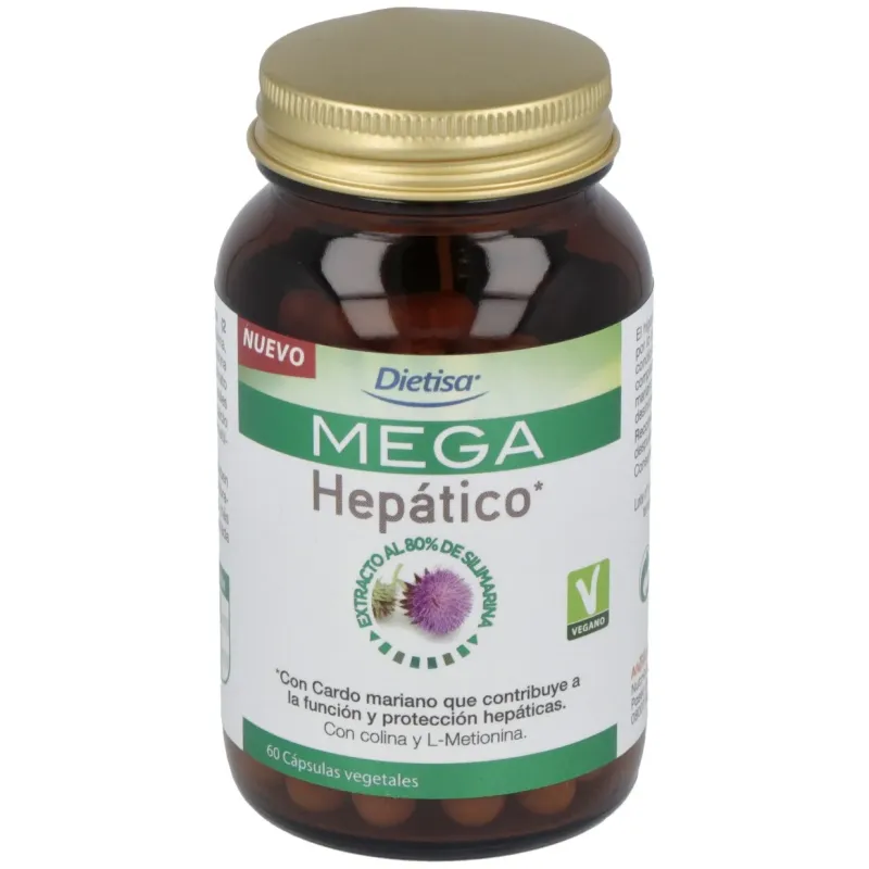 Mega Hepático 60 Cápsulas | Farmacia Barata Mega Hepático 60 Cápsulas | Farmacia Barata