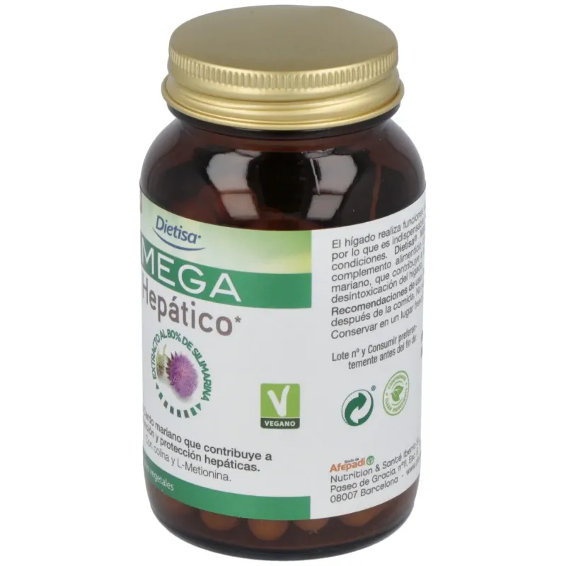 Mega Hepático 60 Cápsulas | Farmacia Barata Mega Hepático 60 Cápsulas | Farmacia Barata
