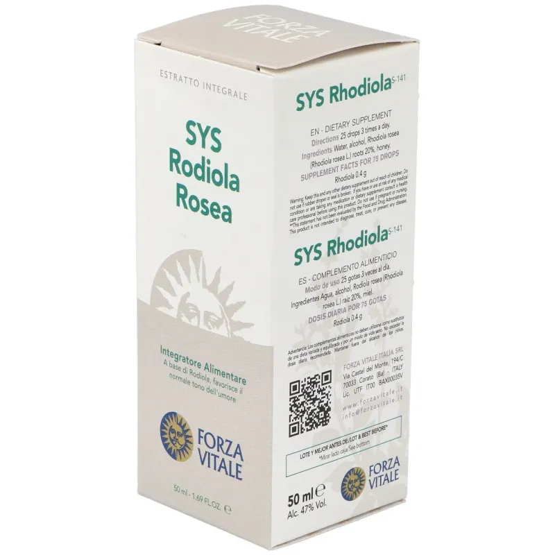 Forza Vitale - Rhodiola Rosea 50 ml | Farmacia Barata Forza Vitale - Rhodiola Rosea 50 ml | Farmacia Barata