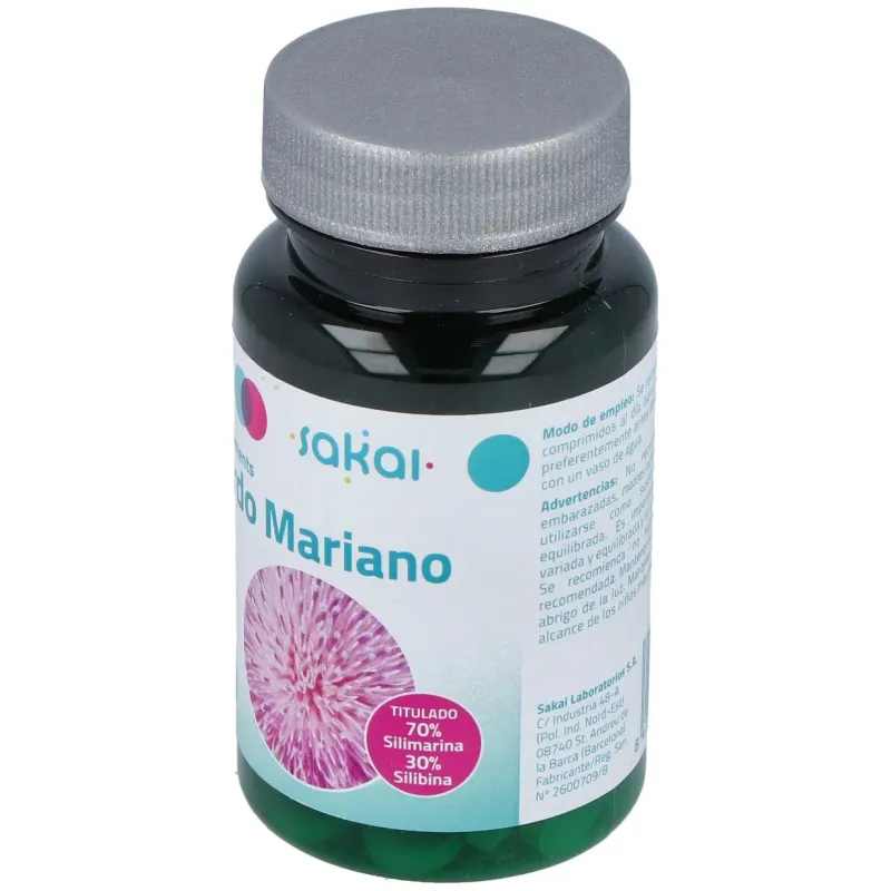 Sakai Cardo Mariano 500 mg 90 Comprimidos | Farmacia Barata Sakai Cardo Mariano 500 mg 90 Comprimidos | Farmacia Barata