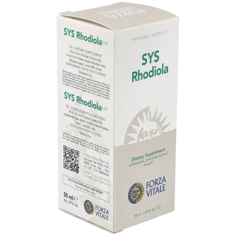 Forza Vitale - Rhodiola Rosea 50 ml | Farmacia Barata Forza Vitale - Rhodiola Rosea 50 ml | Farmacia Barata