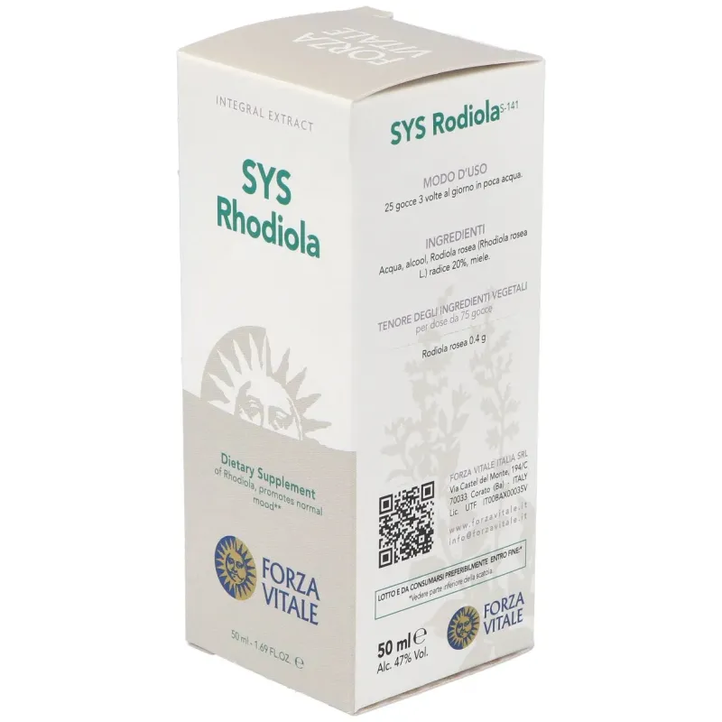 Forza Vitale - Rhodiola Rosea 50 ml | Farmacia Barata Forza Vitale - Rhodiola Rosea 50 ml | Farmacia Barata