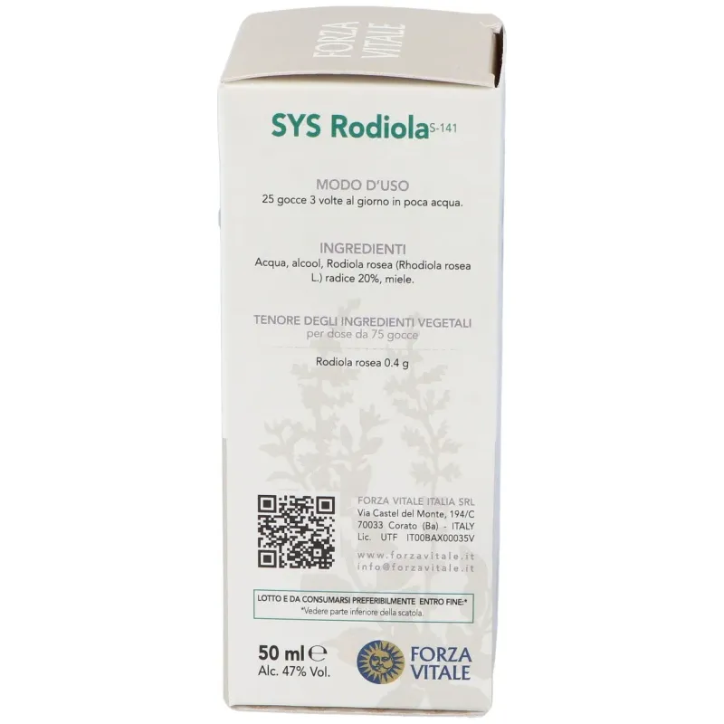 Forza Vitale - Rhodiola Rosea 50 ml | Farmacia Barata Forza Vitale - Rhodiola Rosea 50 ml | Farmacia Barata