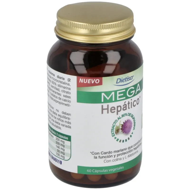 Mega Hepático 60 Cápsulas | Farmacia Barata Mega Hepático 60 Cápsulas | Farmacia Barata
