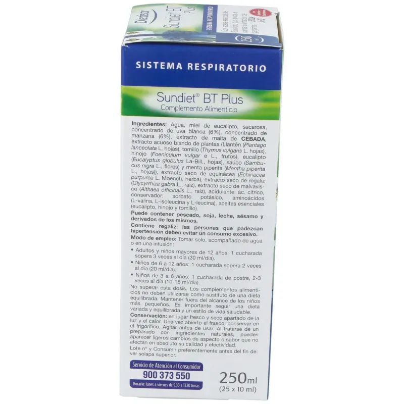 Sundiet BT Plus Elixir 250 ml Dietisa | Farmacia Barata Sundiet BT Plus Elixir 250 ml Dietisa | Farmacia Barata
