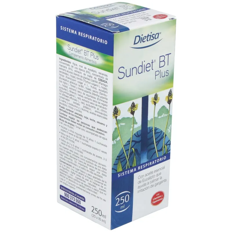 Sundiet BT Plus Elixir 250 ml Dietisa | Farmacia Barata Sundiet BT Plus Elixir 250 ml Dietisa | Farmacia Barata