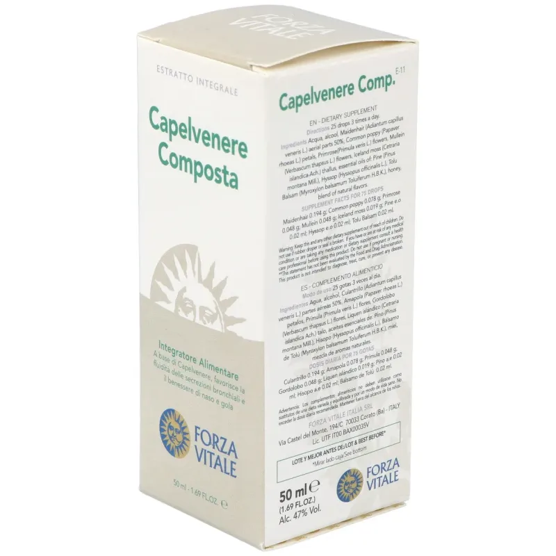 Capelvenere Composto 50 ml | Farmacia Barata Capelvenere Composto 50 ml | Farmacia Barata