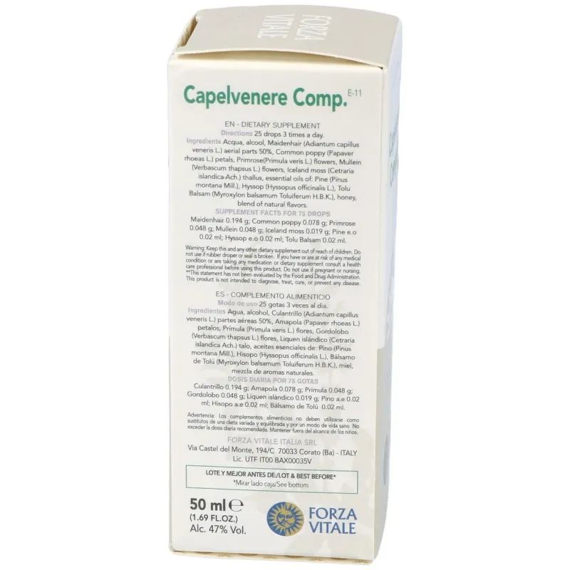 Capelvenere Composto 50 ml | Farmacia Barata Capelvenere Composto 50 ml | Farmacia Barata