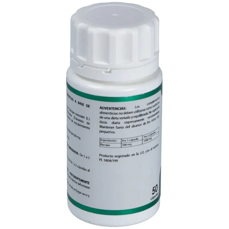 Holofit Ayurveda Bacopa 50 cápsulas | Farmacia Barata