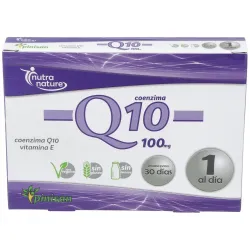 Pinisan Coenzima Q10, 100 mg, 30 cápsulas.